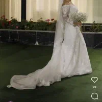 لباس عروس دانتل فرانسه