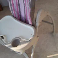 صندلی غذاخوری و صندلی ماشین کودک|تخت و صندلی بچه|کلاله, |دیوار