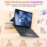 تبلت ویندوزی chuwi 512ssd 12g ram