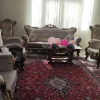 مبلمان استیل ۸نفره همراه با میز و صندلی ناهارخوری|مبلمان خانگی و میز عسلی|تهران, پرواز|دیوار