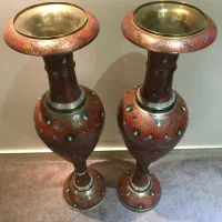 گلدان برنجی