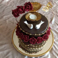 دسته گل وسینی حنا|گل مصنوعی|شهرضا, |دیوار