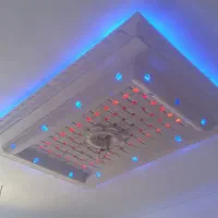 گچکاری و ابزار نور مخفی|خدمات پیشه و مهارت|کرج, مصباح|دیوار