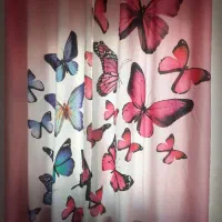 دو عدد کنار پرده قهوه ای و کرم و پرده اتاق کودک|پرده، رانر، رومیزی|سقز, |دیوار