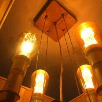 چراغ ادیسونی دو مدل ۵ عدد