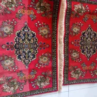 ۴ تخته فرش دستبافت کاشان گل ابریشم ۷۰در ۱متر|فرش|فردیس, دهکده|دیوار