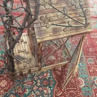 قفس چوبی دکوری قابل استفاده با چوب طبیعی باشهربازی|لوازم جانبی حیوانات|گرمدره, |دیوار