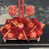 دیزاین شب یلدا و همچنین سینی های تیک ای بصورت تکی|خدمات پذیرایی، مراسم|اسلامشهر, شهرک احمدیه|دیوار