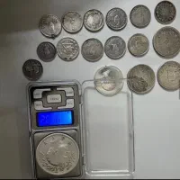 سکه نقره قدیمی
