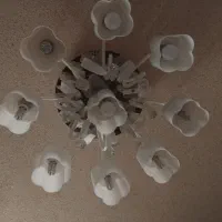 ۲ لوستر سقفی