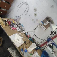 تعمیرات لامپ. پروژکتور. براکت. پنل. محافظ