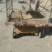 گاری چوبی روسیه|کلکسیون اشیاء عتیقه|زاهدان, |دیوار