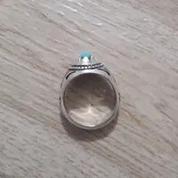 انگشتر فیروزه دست ساز|کلکسیون اشیاء عتیقه|کبودرآهنگ, |دیوار