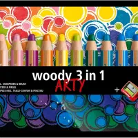 هدیه استابیلو ۱۸ رنگ وودی STABILO woody 3 in 1
