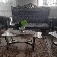 مبلمان ۹ نفره با میز عسلی و جلومبلی|مبلمان خانگی و میز عسلی|رشت, سعدی (تختی)|دیوار