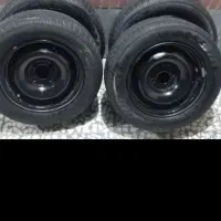 رنگ و لاستیک پژو با ضبط و میندرنج|قطعات یدکی و لوازم جانبی|زابل, |دیوار