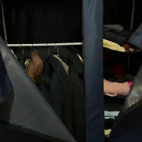 دوعدد کمد پارچه ای