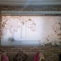 پرده|پرده، رانر، رومیزی|لاهیجان, شهرک فرهنگیان|دیوار