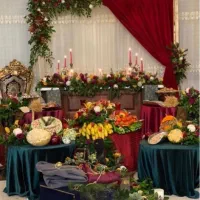 اجرای انواع دکور وگیفت یلدایی|خدمات پذیرایی، مراسم|شیراز, زرهی|دیوار