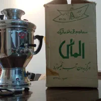 سماور گازی نفتی برقی سبد چوبی سطل گلدان بیلچه