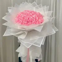 دسته گل رز روبانی در رنگ و تعداد شاخه دلخواه