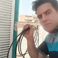 برقکار نصب لوستر آیفون لاین نوری کولر آبی هالوژن|خدمات پیشه و مهارت|همدان, |دیوار