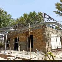 پوشش سقف سوله وساخت خرپا والاچیق