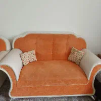 مبل هفت نفره کار کرده|مبلمان خانگی و میز عسلی|رشت, سعدی (تختی)|دیوار