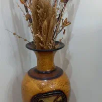 گلدان ۸۰ سانت همراه گلهای خشک تزئینی