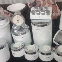 سری عروس اورانوس ادویه و سطل برنج و زباله حبوبات