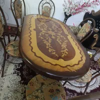 میز ناهارخوری شش نفره|میز و صندلی غذاخوری|شیراز, نصر|دیوار