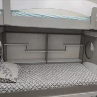 تخت دو طبقه سایز بزرگ نو و سالم