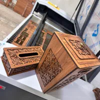ست سطل اشغال و دستمال کاغذی