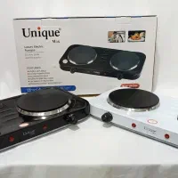 اجاق برقی ۲ قلو سنگی یونیک اجاق گاز برقی دو قلو