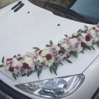 گل ارایی ماشین عروس در محل|خدمات پذیرایی، مراسم|کرج, استاندارد|دیوار