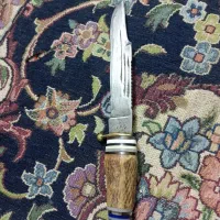 چاقو قدیمی دکوراسیونی|کلکسیون اشیاء عتیقه|کرمان, |دیوار