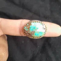 انگشتر فیروزه|کلکسیون اشیاء عتیقه|زاهدان, |دیوار