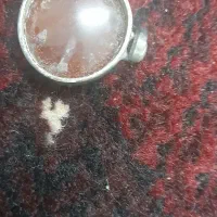 نقره زنجیر و گردن آویز عقیق خطی|جواهرات|قم, شاه ابراهیم|دیوار