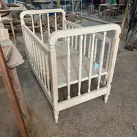 تخت خواب چوبی بزرگ سال کودک و نوزاد گهواره چوبی|تخت و صندلی بچه|مشکیندشت, |دیوار