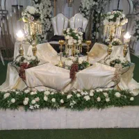 سفره عقد و جایگاه عروس|خدمات پذیرایی، مراسم|جهرم, |دیوار