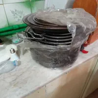 قابلمه طرح تفلون 12پاچه|ظروف پخت‌وپز|قم, کیوانفر|دیوار