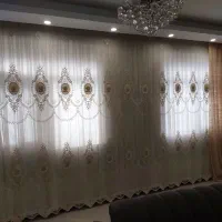 پرده پذیرایی فلت ترک