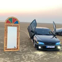 آینه چوبی سنتی دکوراتیو