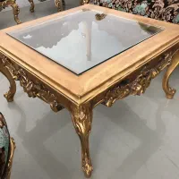 مبلمان پذیرایی کلاسیک ۹ نفره لوکس
