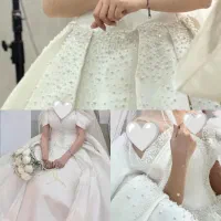 لباس عروس ساتن شیک