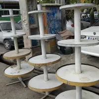 چهارعدد قفسه آهنی