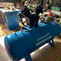 کمپرسور باد (پمپ باد) ۲۵۰ و ۵۰۰ لیتری|ماشین‌آلات صنعتی|خوی, |دیوار