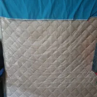 تشک دو نفره کرم رنگ