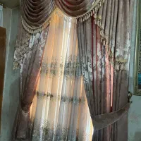 ۴ دست پرده دو تیکه در حد نو