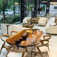 صندلی روستیک چوبی